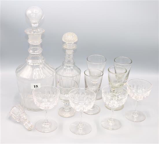 Assorted glass